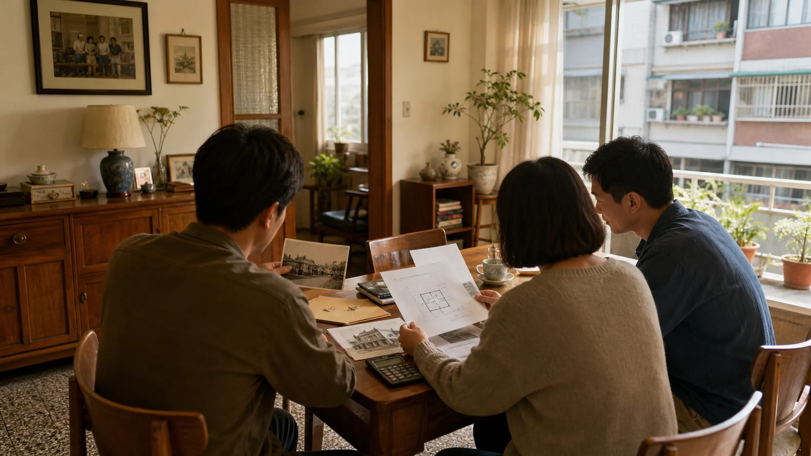 朱哥聊房市：兄弟姊妹共同繼承一間老房子，該留、該賣還是重建？
